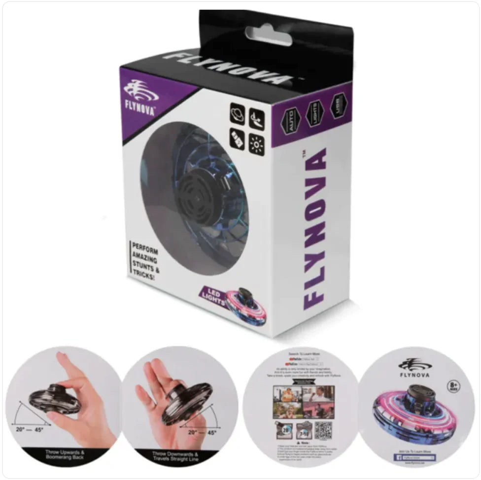 Giroscopio Volador Stelar-Spinner con Luces LED RGB