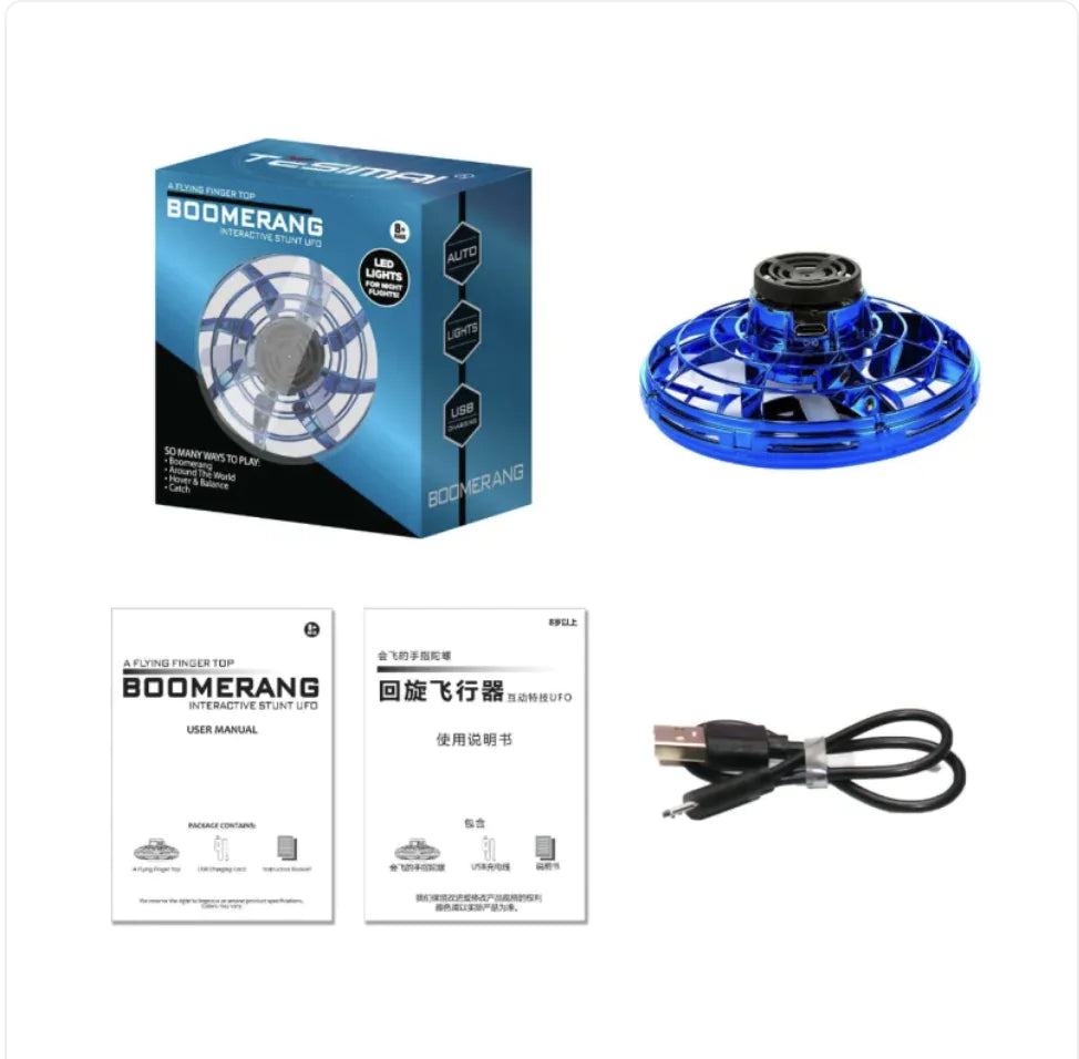 Giroscopio Volador Stelar-Spinner con Luces LED RGB