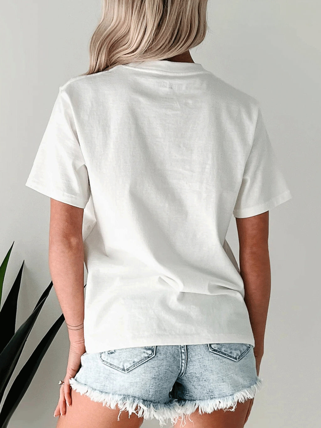 Camiseta de Mujer-Estampado Calaveras y Flores Día de Muertos