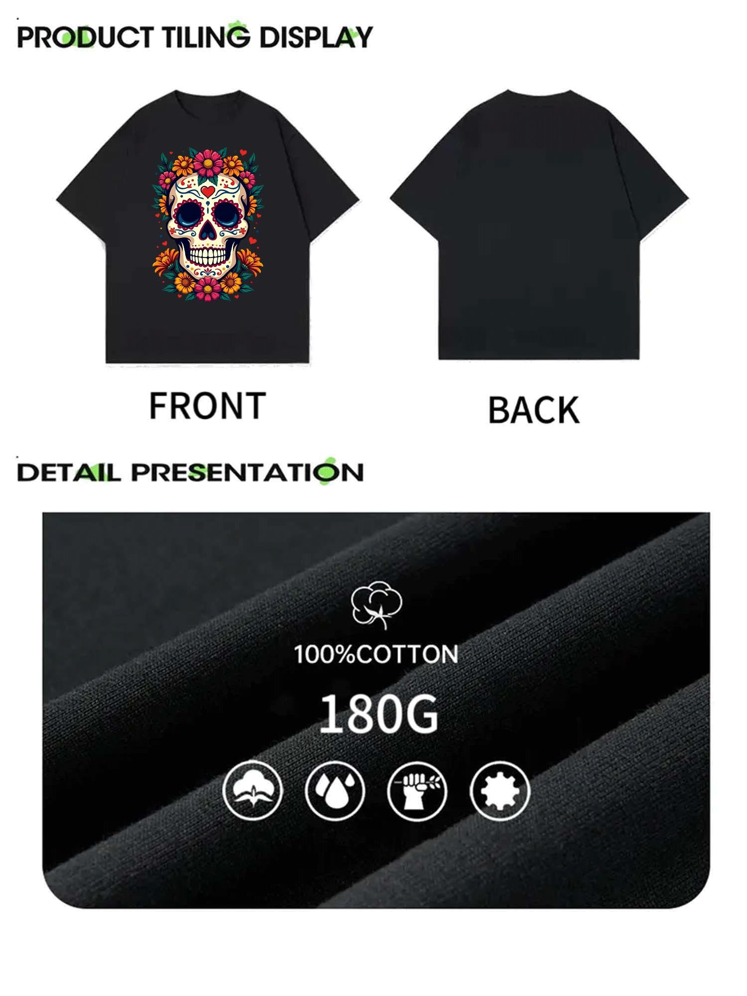 Blusa de Mujer con Estampado una Catrina